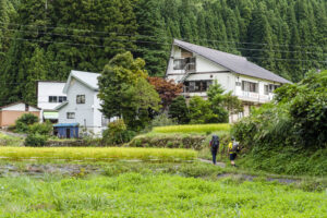 大赤沢集落